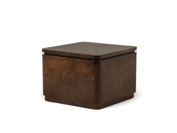 BALAM - Square walnut coffee table by JOSÉ LEITE DE CASTRO - view 2
